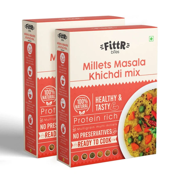 FITTR MILLETS MASALA KICHIDI MIX