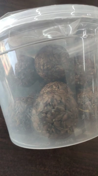 GANTASALA FLAX LADDU WITH DATES 