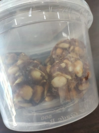 GANTASALA GROUNDNUT LADDU WITH DATES 
