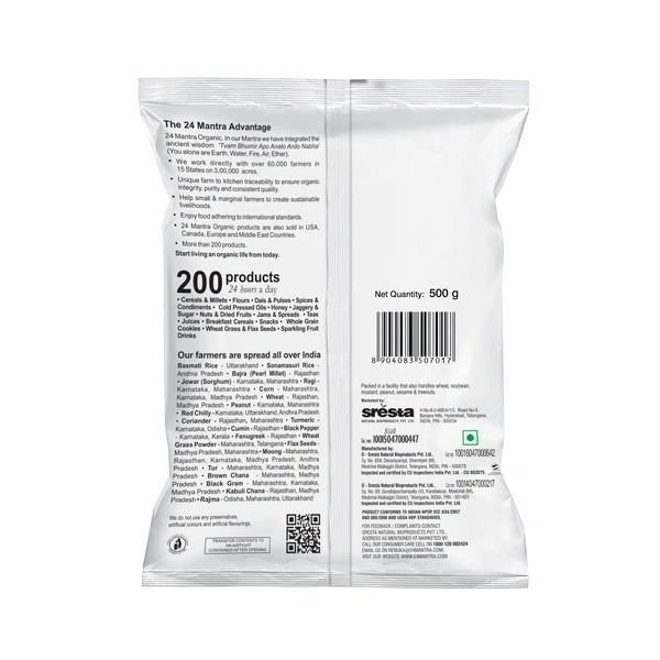24 Mantra Organic Sulphurless Sugar 1kg