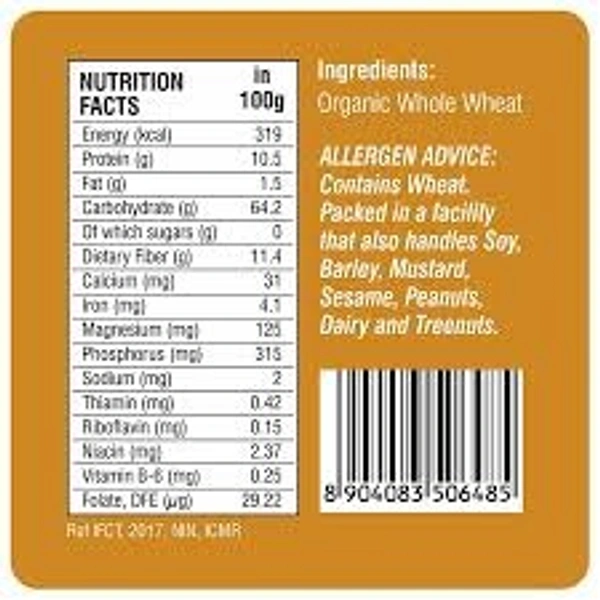 24 Mantra Organic Whole Wheat Atta 5kg