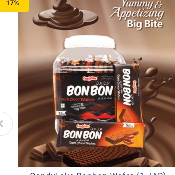 Bonbon Wafers Jar - 36 pcs