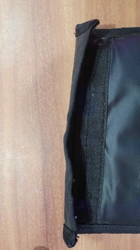Waterproof Bag Of A.I. Gun Mounted On Motorcycle.