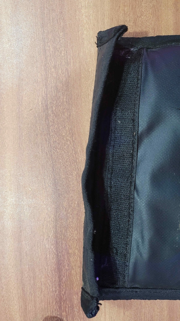 Waterproof Bag Of A.I. Gun Mounted On Motorcycle.