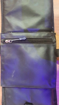 Waterproof Bag Of A.I. Gun Mounted On Motorcycle.