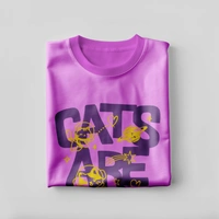 AstroCat T-Shirt - lavender, l