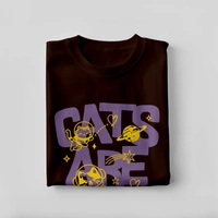 AstroCat T-Shirt - brown, l