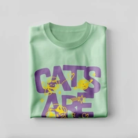 AstroCat T-Shirt - sage green, l