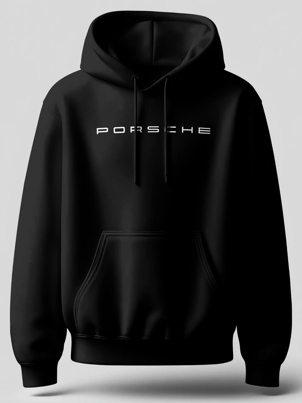 porsche 911 hoodie - black, l