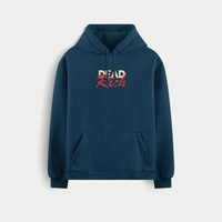 Dead Rich – Money Never Sleeps💀💸 - navy blue, xxl