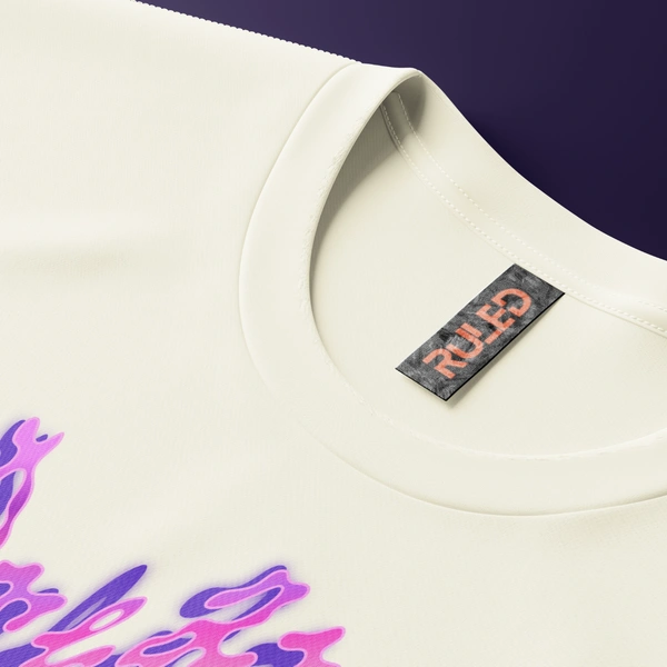 Dream Drip tee - off white, m