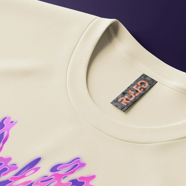 Dream Drip tee - beige, xl