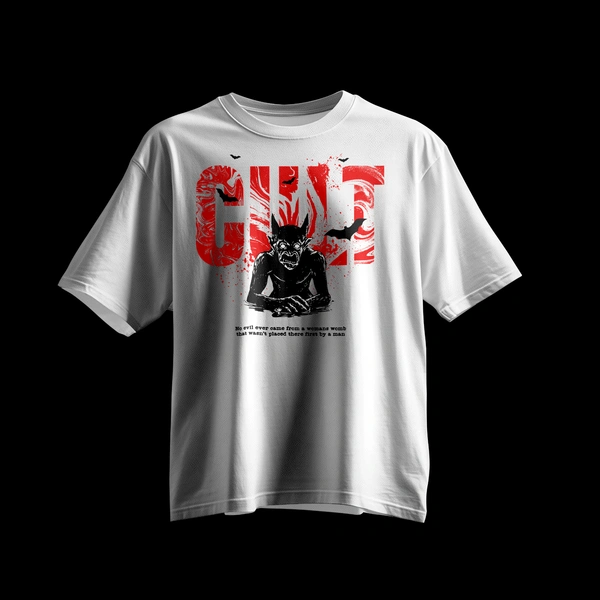 Forbidden Cult T-Shirt - white, xl