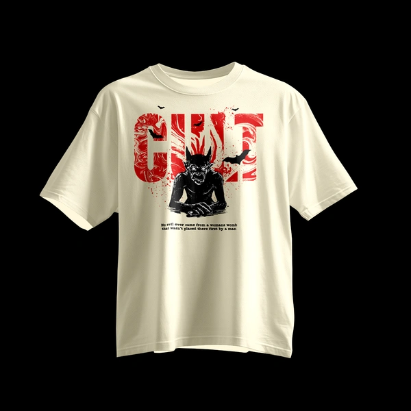 Forbidden Cult T-Shirt - off white, xl