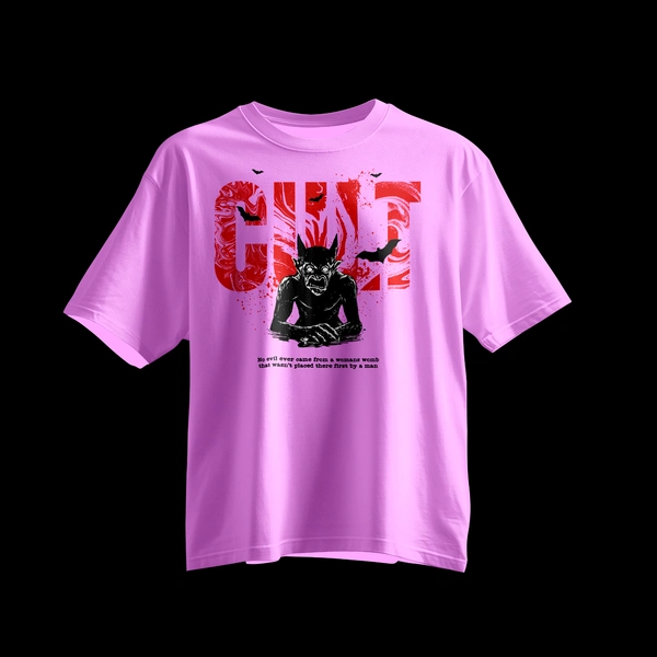 Forbidden Cult T-Shirt - lavender, xxl