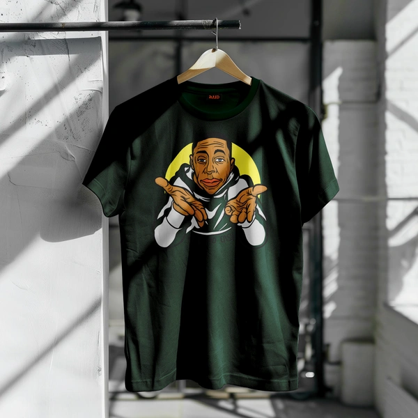 Too Easy – Minimalist Icon Tee - bottle green, l