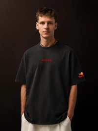 RULED RB20 Inspired F1 Racing Oversized Streetwear T-Shirt India - black, xxl