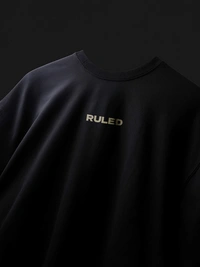 RULED Stay Alive Skeleton Oversized T-Shirt  | RULED - black, m
