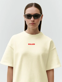 RULED Lost in Grim – Dark Aesthetic Graphic T-Shirt - off white, xxl