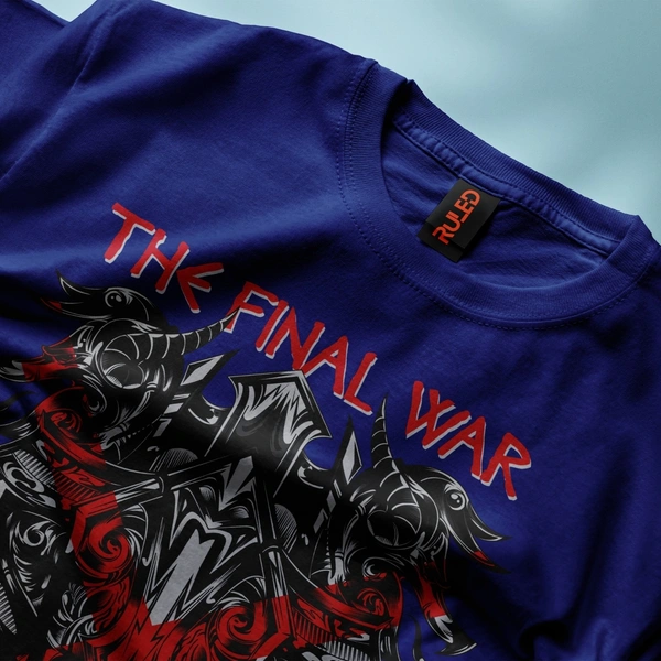 Chaos Unleashed – The Final War Tee - royal blue, l