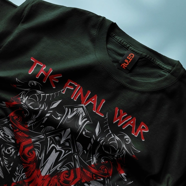 Chaos Unleashed – The Final War Tee - bottle green, l
