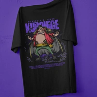 RULED Blackbeard's Wrath - One Piece Tribute Tee - black, m