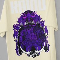 RULED Kaido Thunder Beast Oversized Tee - off white, m