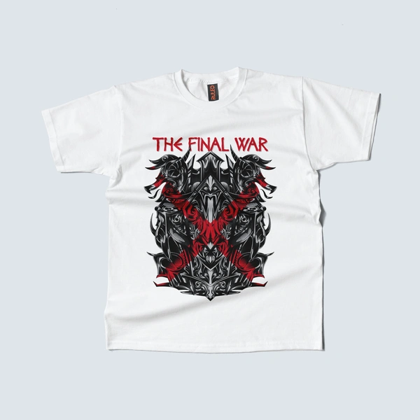 Chaos Unleashed – The Final War Tee - white, l
