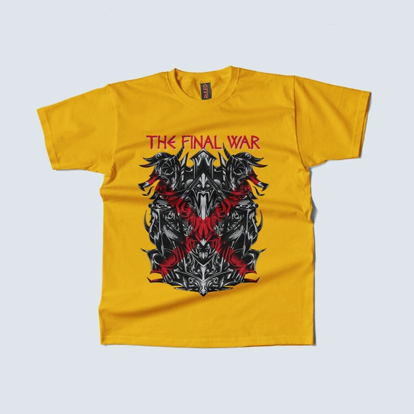 Chaos Unleashed – The Final War Tee - yellow, xl