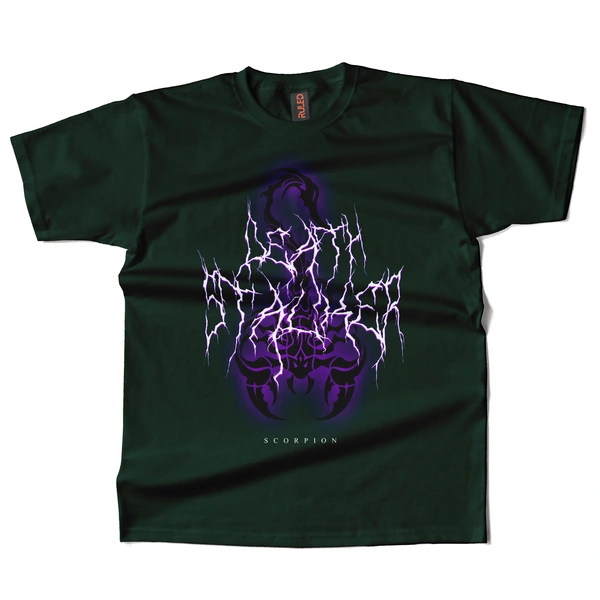 Scorpion Thunderstorm Graphic Tee - green, s