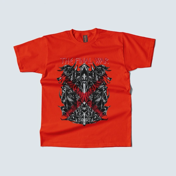 Chaos Unleashed – The Final War Tee - red, m