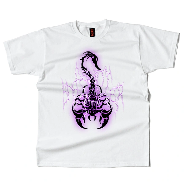 Scorpion Thunderstorm Graphic Tee - white, s