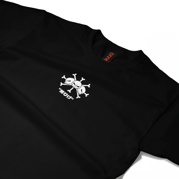 RULED Blackbeard's Wrath - One Piece Tribute Tee - black, m
