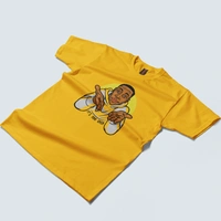 Too Easy – Minimalist Icon Tee - yellow, s