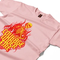 Courage Under Fire – Inferno Edition Tee - baby pink, s