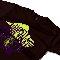 Ghostly Good Times - Spooky Vibes Tee - brown, m