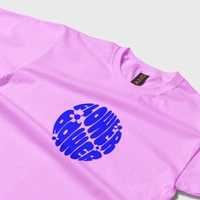 RULED Flower Power Oversized T-Shirt – Cream | Graphic Unisex Tee | Streetwear Style - lavender, s