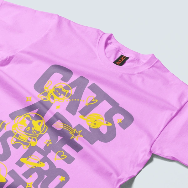 AstroCat T-Shirt - lavender, l