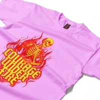 Courage Under Fire – Inferno Edition Tee - lavender, xl