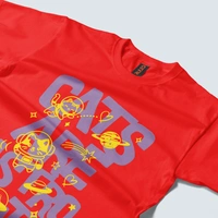 AstroCat T-Shirt - red, l