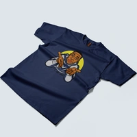 Too Easy – Minimalist Icon Tee - navy blue, m