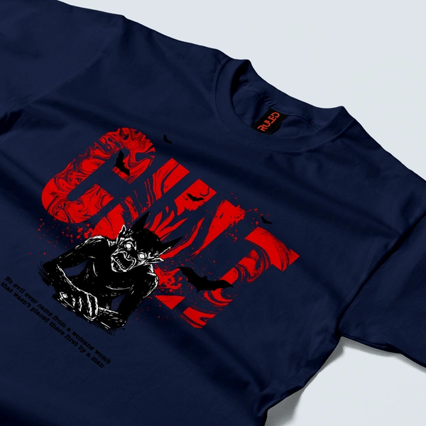 Forbidden Cult T-Shirt - navy blue, s