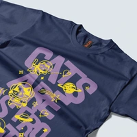 AstroCat T-Shirt - navy blue, xxl