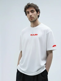 RULED exclusive Scuderia Ferrari tee - white, l