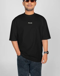RULED WHAT PRESSURE? Oversized T-Shirt - black, l