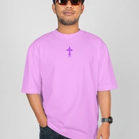 RULED Infernal Skull – Neon Flame Edition🔥💀 - lavender, xl