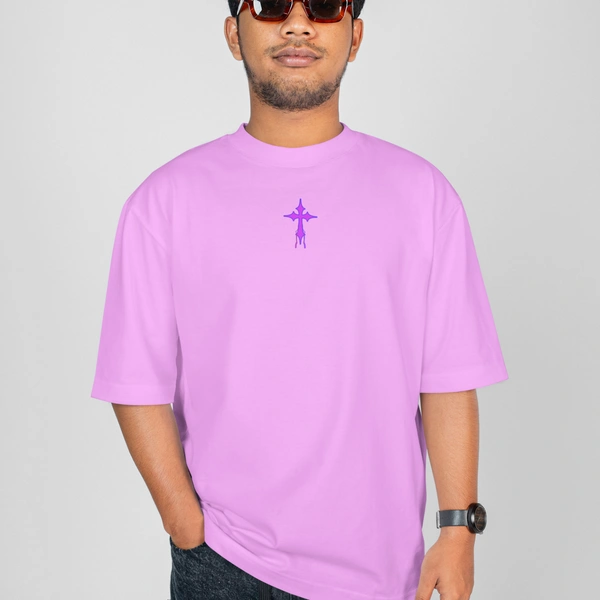 RULED Infernal Skull – Neon Flame Edition🔥💀 - lavender, xl