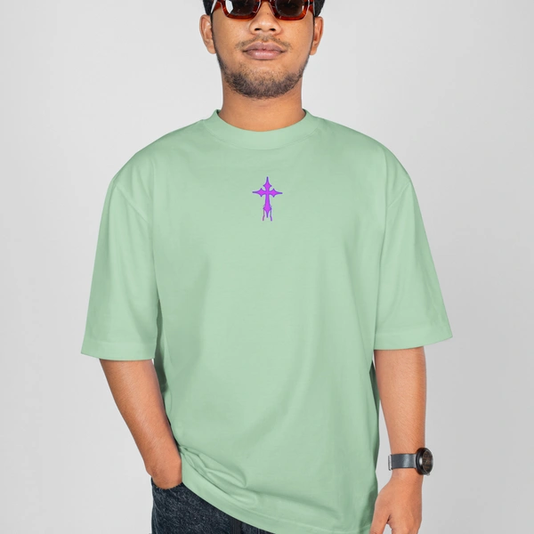 RULED Infernal Skull – Neon Flame Edition🔥💀 - sage green, m