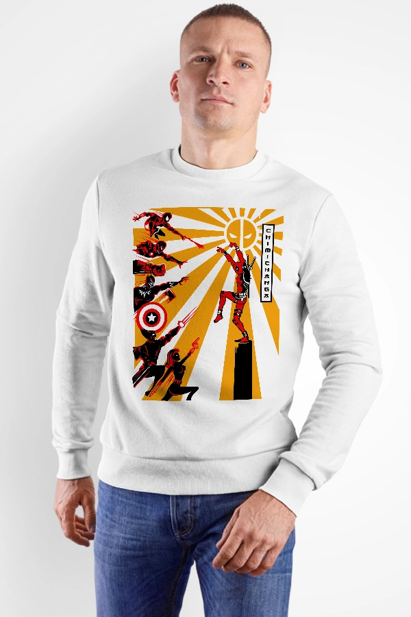 RULED Ruled Chimichanga Squad | Marvel-Inspired Streetwear  - white, s