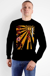 RULED Ruled Chimichanga Squad | Marvel-Inspired Streetwear  - black, xl